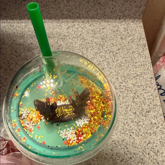 Festive Snowman Candle and Reindeer Tumbler Set - Picture 2 of 7